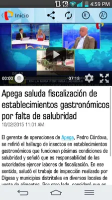 Panamericana Televisión android App screenshot 9